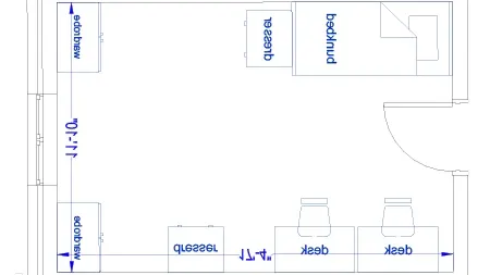 Residence Hall 2024 Room Layout